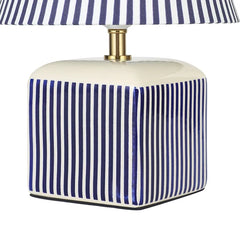 Amaris Striped Ceramic Table Lamp