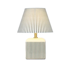 Amaris Striped Ceramic Table Lamp