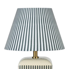 Amaris Striped Ceramic Table Lamp