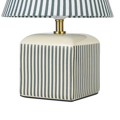 Amaris Striped Ceramic Table Lamp