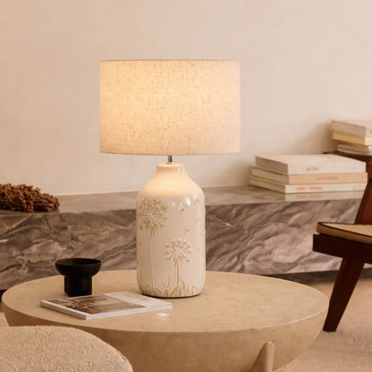 Nari Dandelion Ceramic Table Lamp