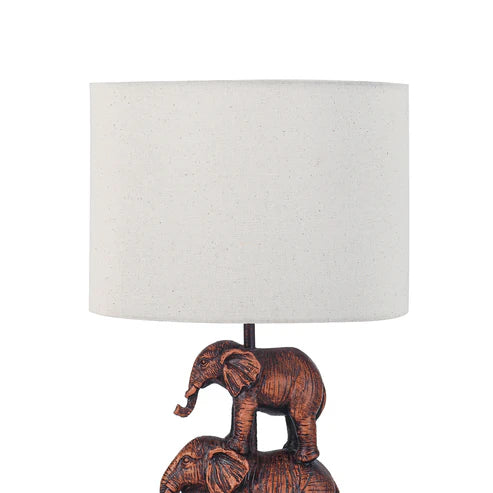 Mother & Calf Elephant LED Table Lamp