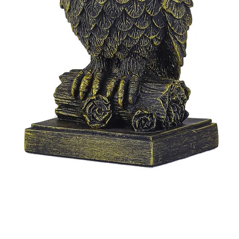 Owl Sculpture LED Table Lamp
