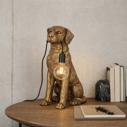 Golden Retriever LED Table Lamp