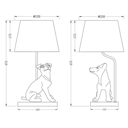 Jack Russell LED Table Lamp