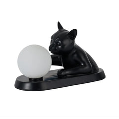 Cat Touching Ball LED Table Lamp