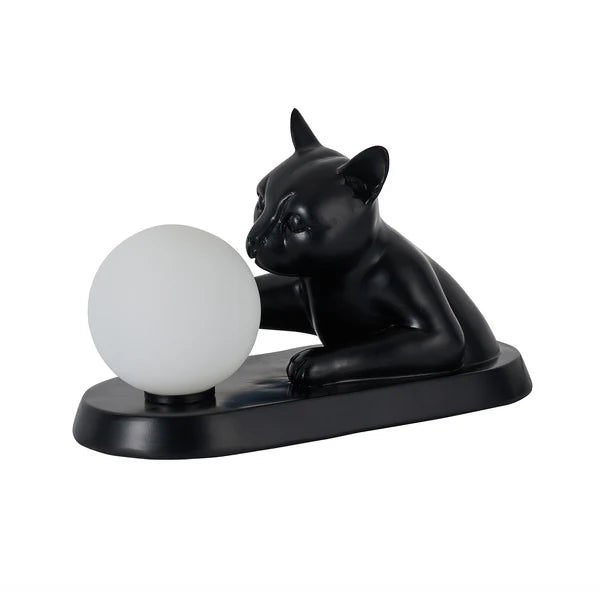 Cat Touching Ball LED Table Lamp