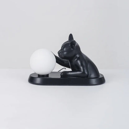 Cat Touching Ball LED Table Lamp