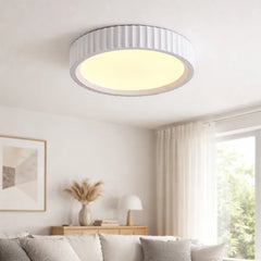 Mallory Plaster LED Ceiling Light