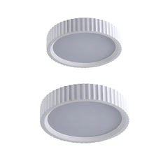 Mallory Plaster LED Ceiling Light