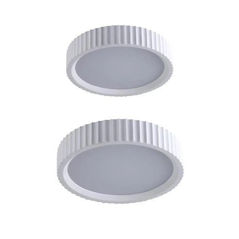 Mallory Plaster LED Ceiling Light