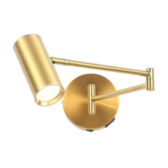 Beatrice Swingarm Wall Light with Charging Ports
