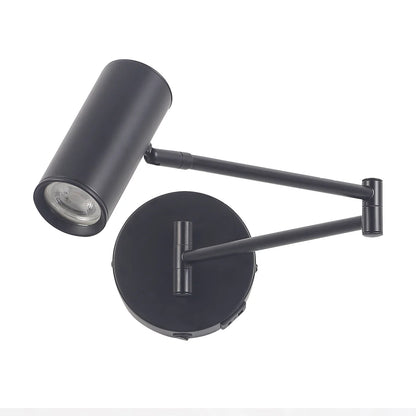 Beatrice Swingarm Wall Light with Charging Ports