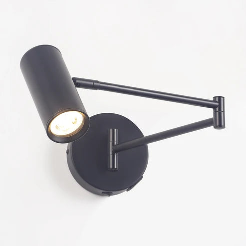 Beatrice Swingarm Wall Light with Charging Ports