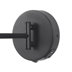 Beatrice Swingarm Wall Light with Charging Ports