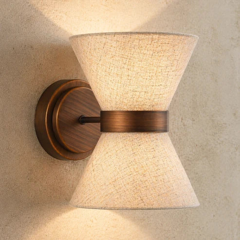 Viviana Fabric Wall Light