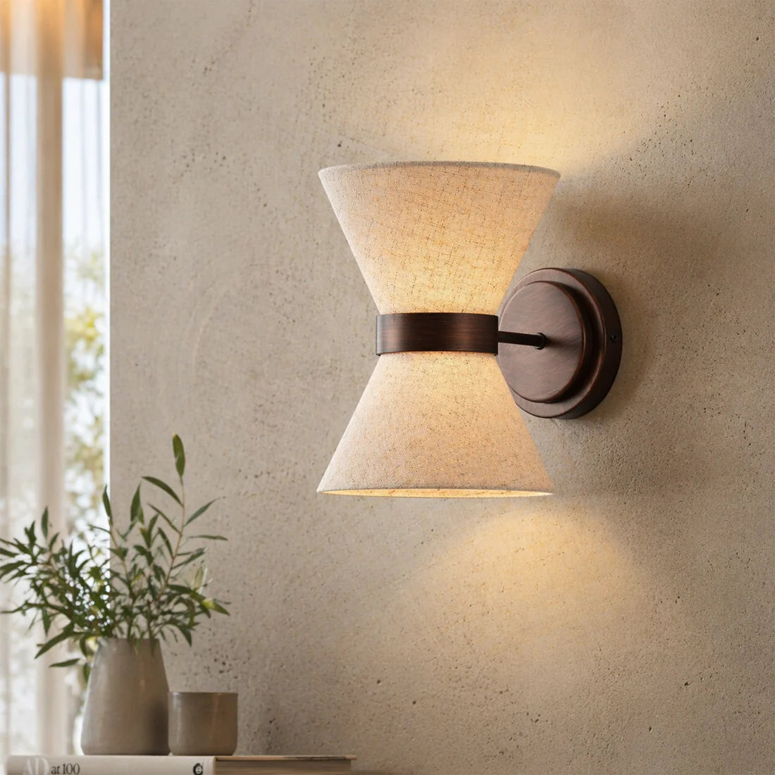 Viviana Fabric Wall Light