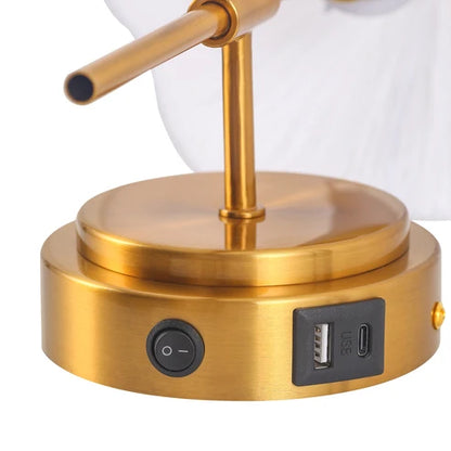 Sigrid Wall Light with Charging Ports