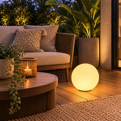 LED Mood Light Ball 30CM Solar+DC Power