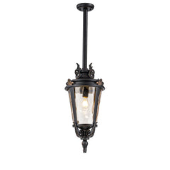 Albany Medium Outdoor Rod Pendant Light Antique Bronze