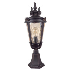 Albany Outdoor Pillar Mount Antique Bronze