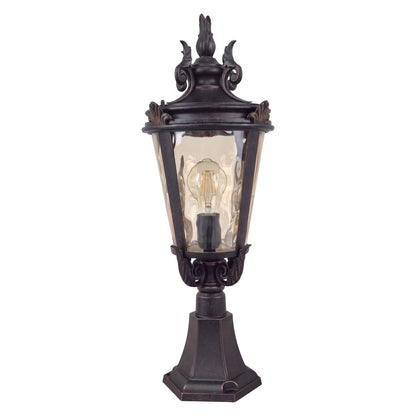 Albany Outdoor Pillar Mount Antique Bronze