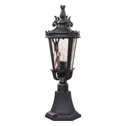 Albany Outdoor Pillar Mount Antique Bronze