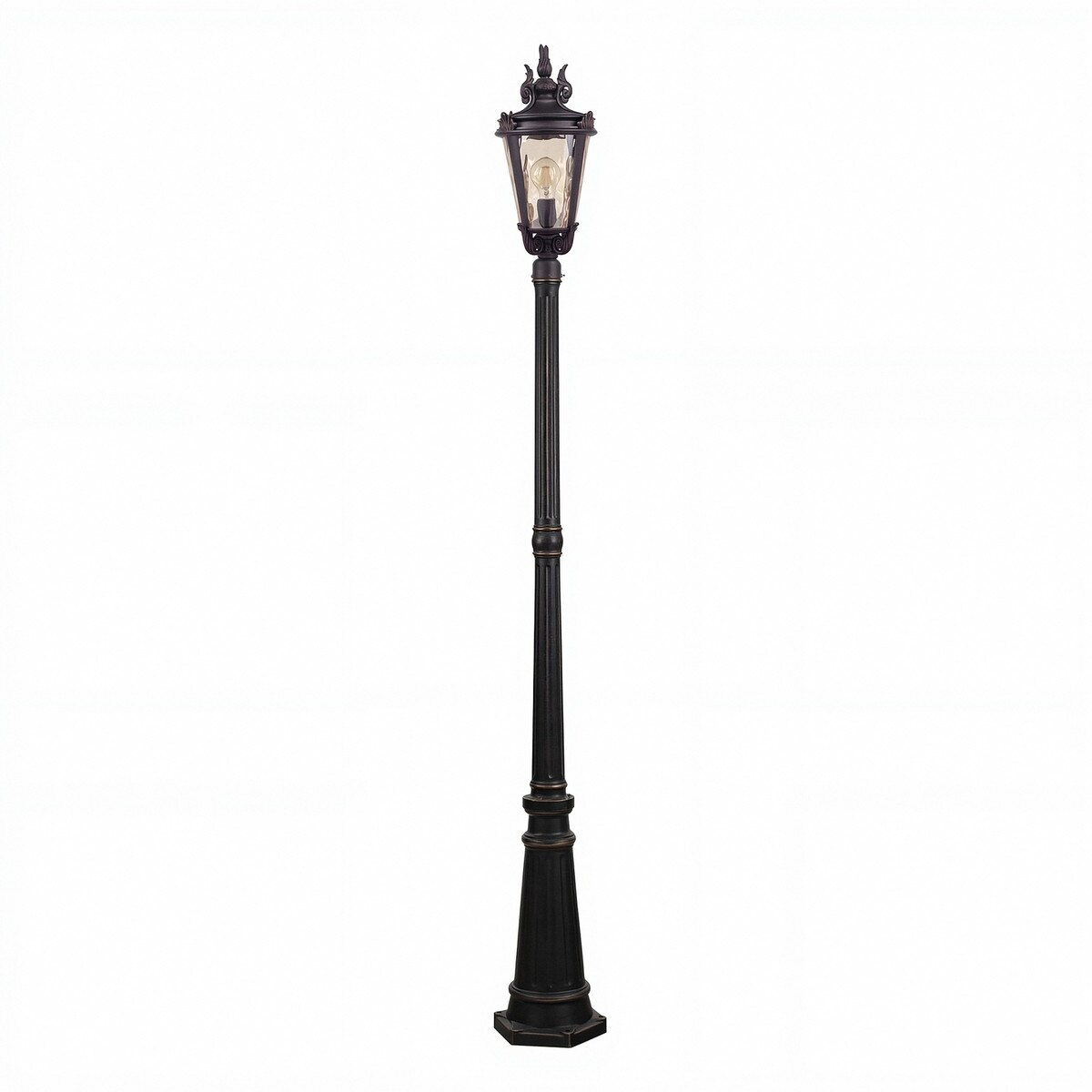 Albany Medium Standard Outdoor Garden Post Light Antique Bronze