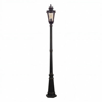 Albany Medium Standard Outdoor Garden Post Light Antique Bronze