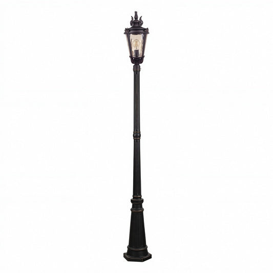 Albany Medium Standard Outdoor Garden Post Light Antique Bronze
