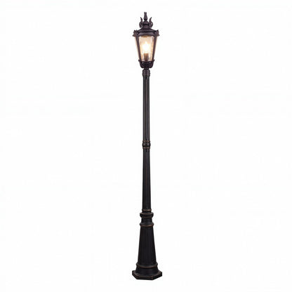 Albany Medium Standard Outdoor Garden Post Light Antique Bronze