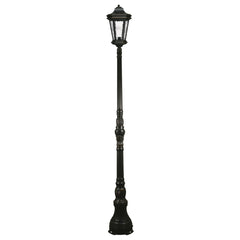 Tilburn Large Domain Outdoor Garden Post Light Antique Bronze