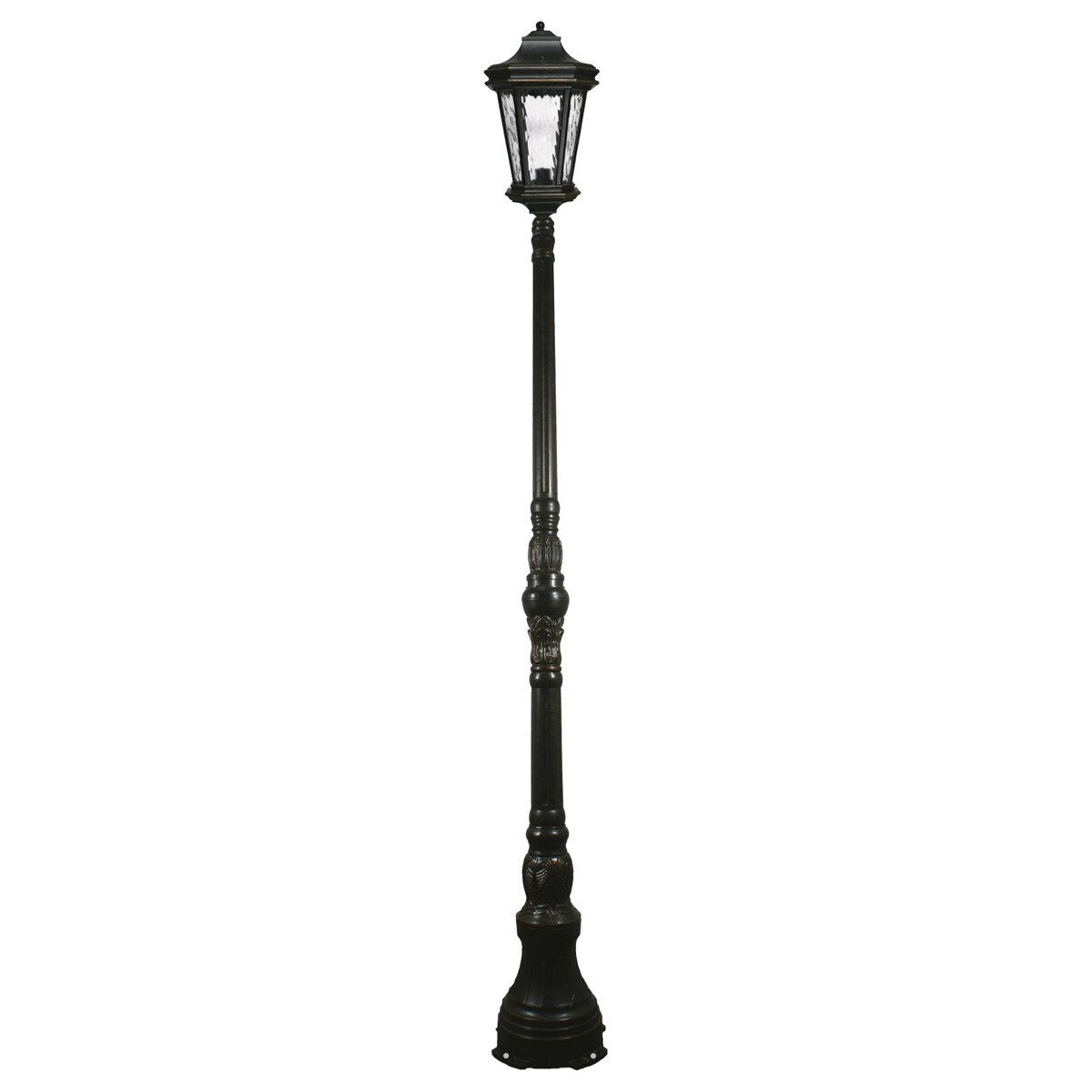 Tilburn Large Domain Outdoor Garden Post Light Antique Bronze