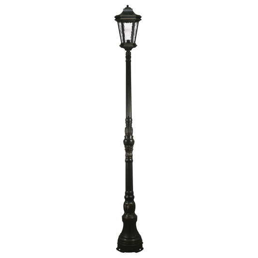 Tilburn Large Domain Outdoor Garden Post Light Antique Bronze
