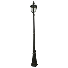 Mayfair Large Standard Outdoor Garden Post Light Antique Bronze