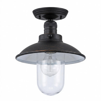 Port Outdoor Ceiling Light in Antique Bronze