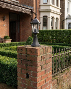 Strand Outdoor Pillar Mount Antique Bronze