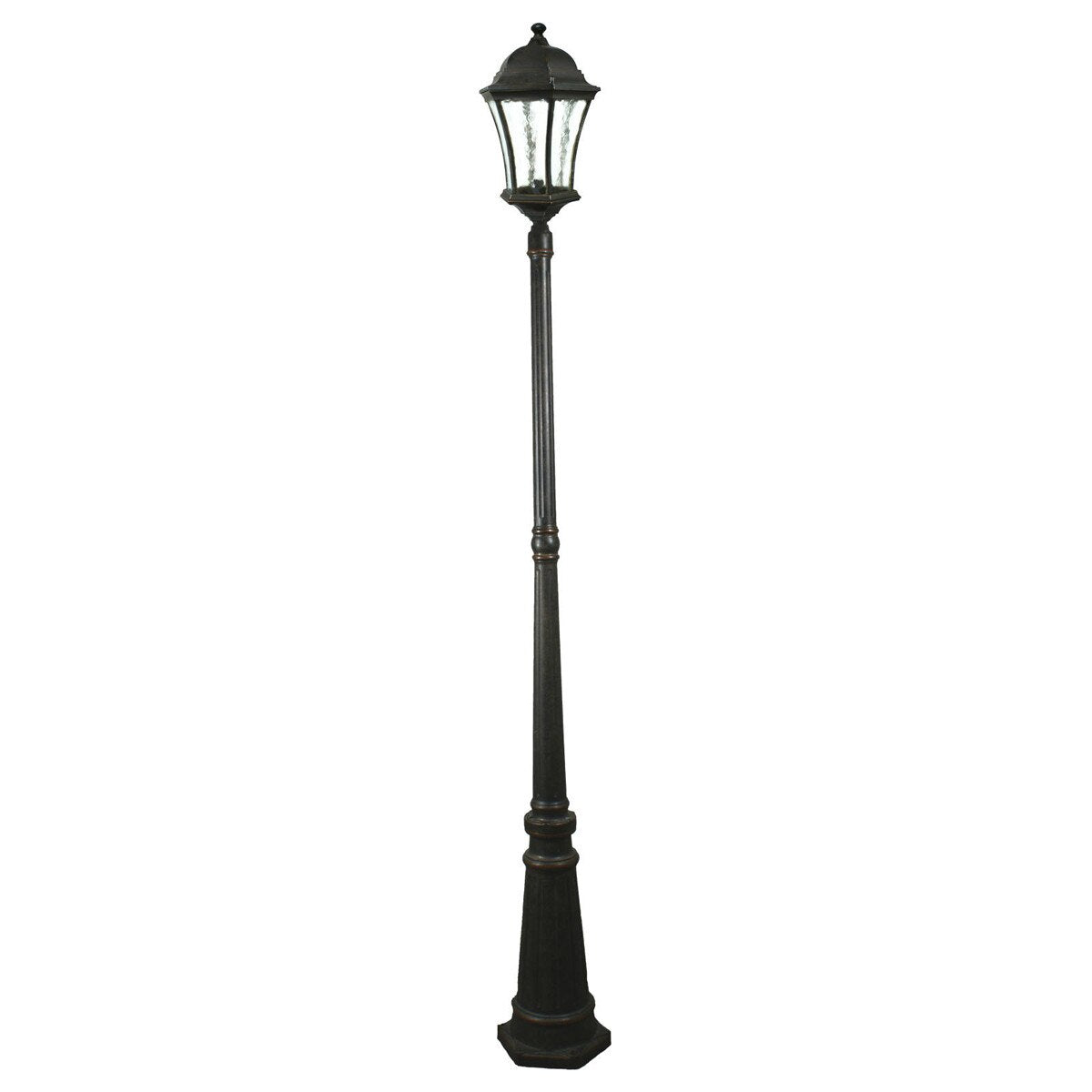Strand Medium Standard Outdoor Garden Post Light Antique Bronze