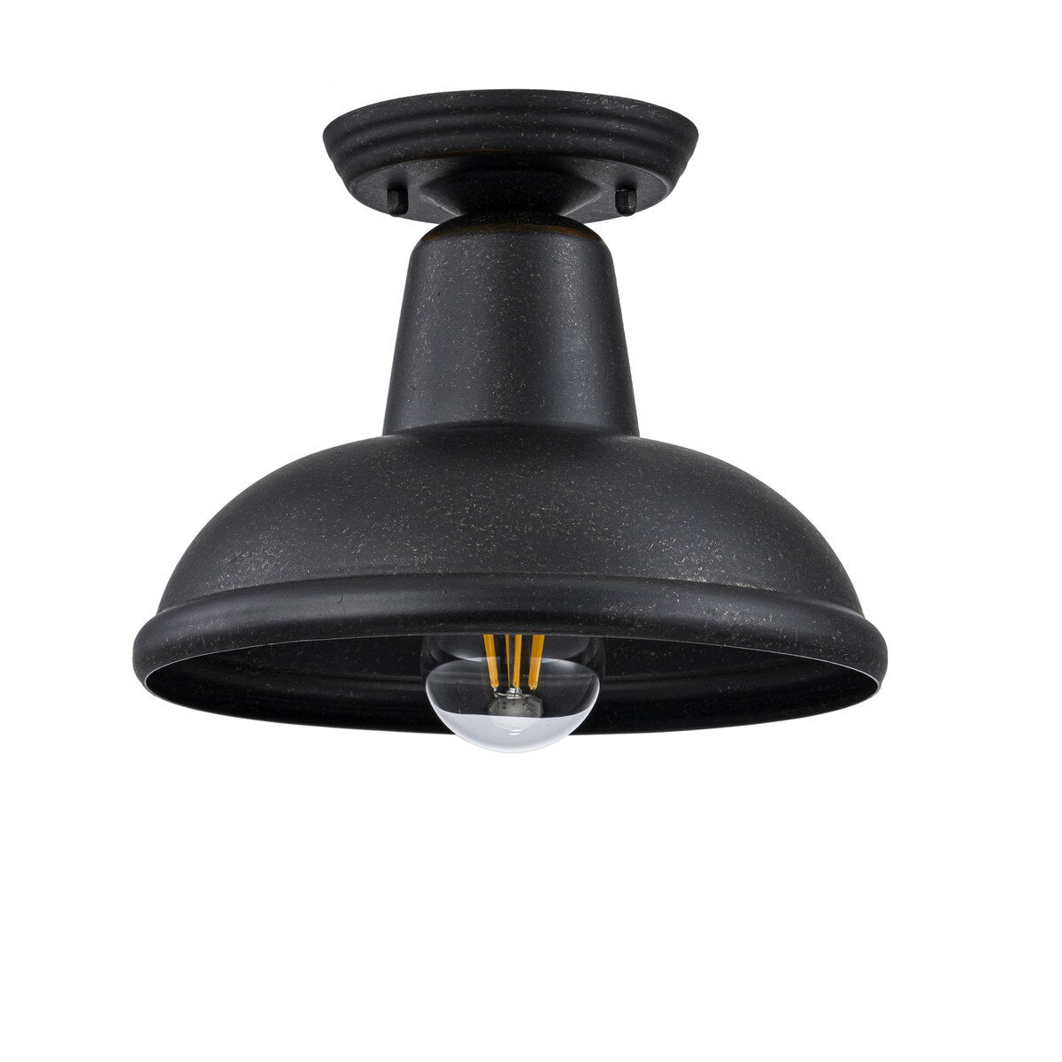 Urban Outdoor Ceiling Light in Antique Bronze