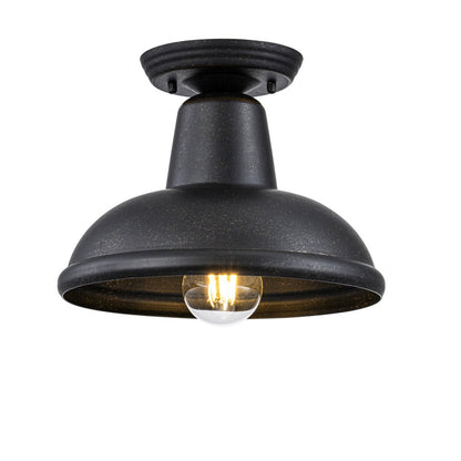 Urban Outdoor Ceiling Light in Antique Bronze