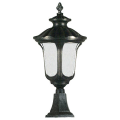 Waterford Outdoor Pillar Mount Antique Black