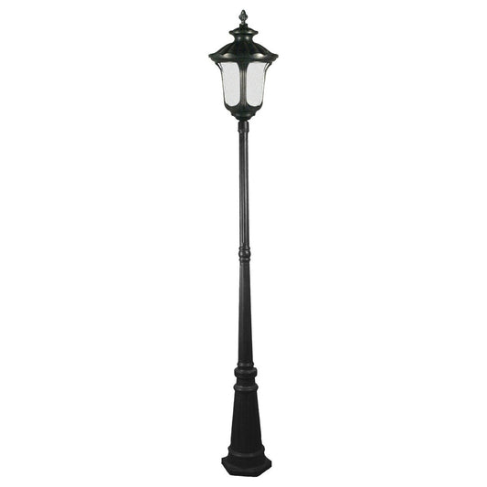 Waterford Large Standard Outdoor Garden Post Light Antique Black