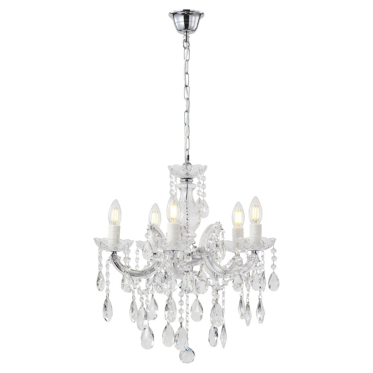 Zurich 5LT Chandelier Pendant