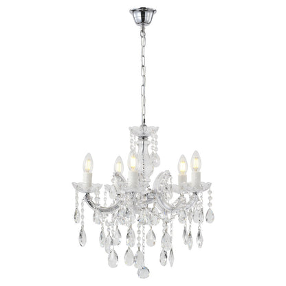 Zurich 5LT Chandelier Pendant