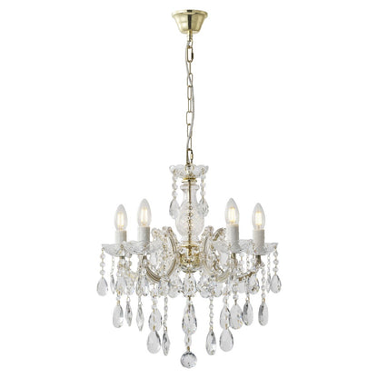 Zurich 5LT Chandelier Pendant
