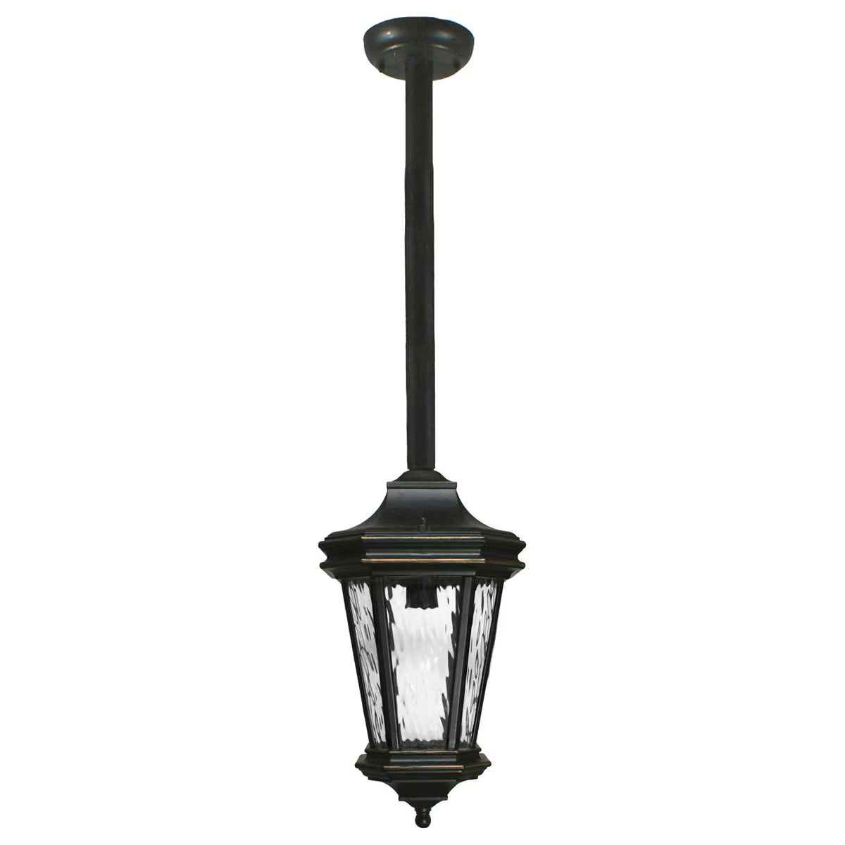 Tilburn Large Outdoor Rod Pendant Antique Bronze