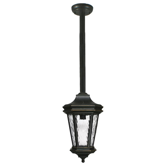 Tilburn Large Outdoor Rod Pendant Antique Bronze