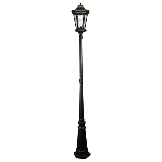 Tilburn Large Standard Outdoor Garden Post Light Antique Bronze