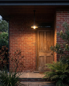 Parkway Large Outdoor Rod Pendant Antique Bronze