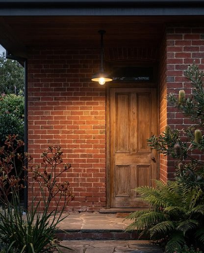 Parkway Large Outdoor Rod Pendant Antique Bronze